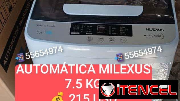 Lavadora automática Milexus NUEVA