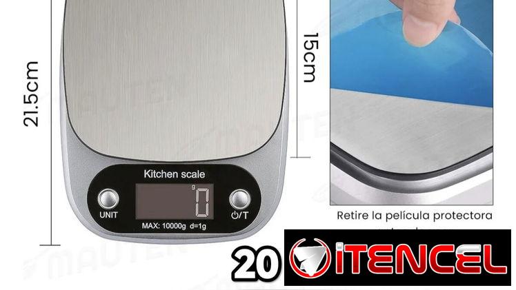 Pesa Digital De Cocina Pesa De 1 Gramo A 10 Kilos. Nueva