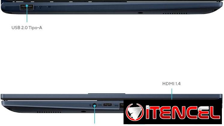 Laptop Asus 14″ i7 12/512gb