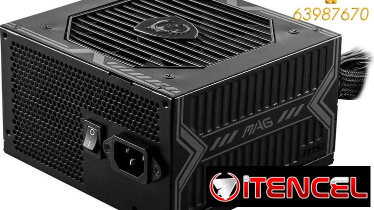 Fuente MSI MAG A550BN (550W/45.5A), 80+ Bronce, NUEVA en caja