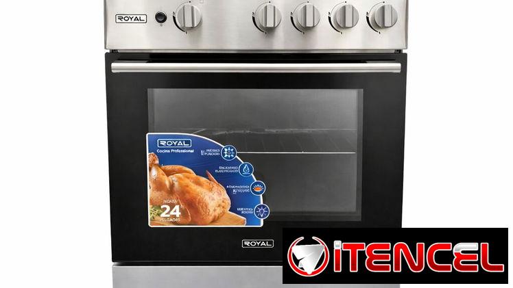 Cocina con horno Royal 24 pulgadas con magneto y luz 📦
