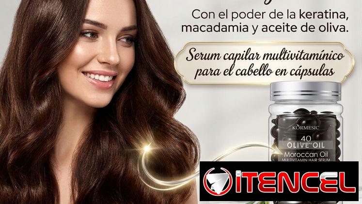 Aceite o Serum capilar multivitamínico en cápsulas