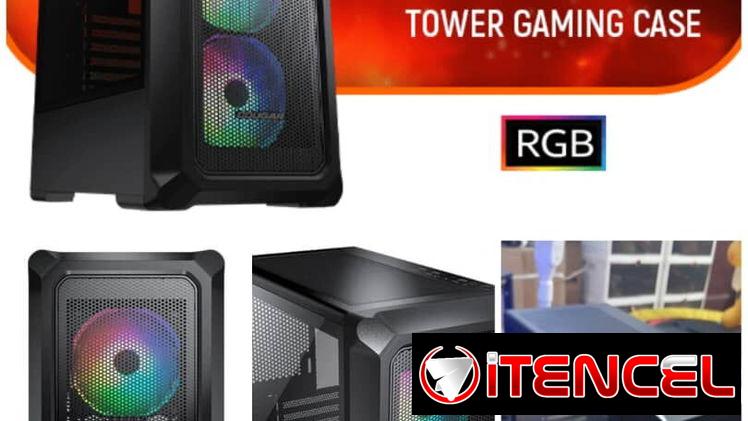 Cougar Caja Semitorre Archon 2 Mesh RGB Negro