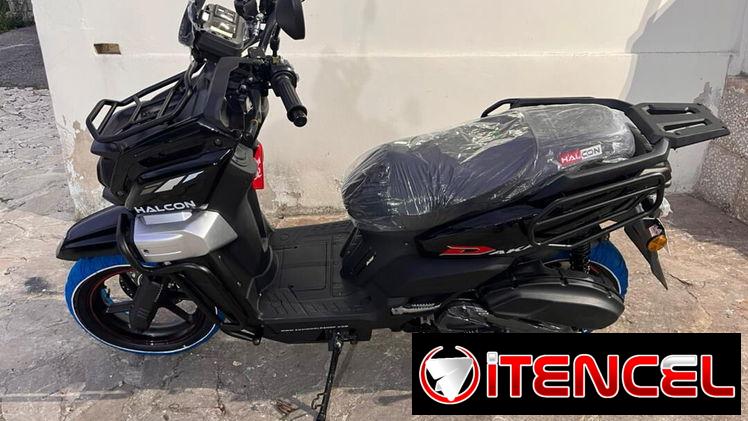 Moto automática Halcon Dakar Pro 2026