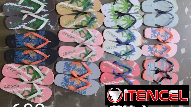 Chancletas números 42 y 43