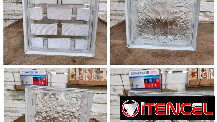 Bloques de cristal de 19 x 19