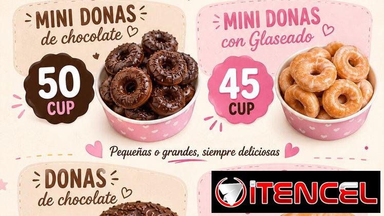 Donas y mini donas
