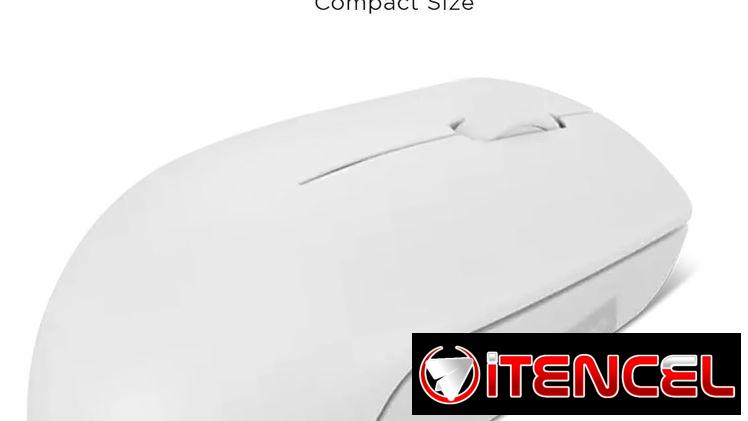 Mouse Inalámbrico Lenovo 300 2.4G🖱️Ambidiestro, Compacto, 12 Meses Batería🔋DPI 1000, USB Nano💼Envío* + Garantía**
