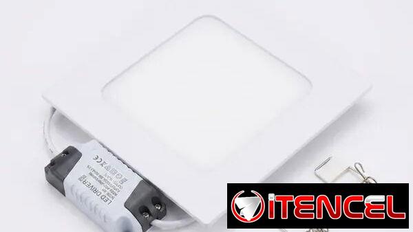 Panel LED empotrable cuadrado 6W- Genérico / OEM- modelo 6W-SQ