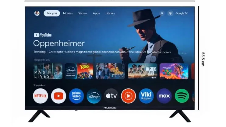 TELEVISOR DE 43 PULGADAS CON CAJITA EXTERNA