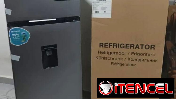 *Refrigerador Hisense de 7.3 pies³ 👣con dispensador de agua*  ❌ *No es congelación seca*  – Precio 335 USD