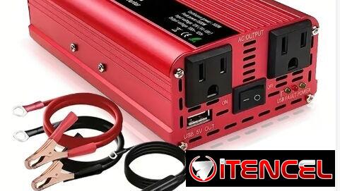 Inversor de corriente 500 W pico 2000 W