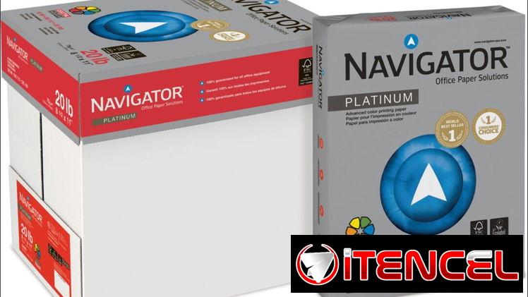 Paquetes de hojas carta marca navigator