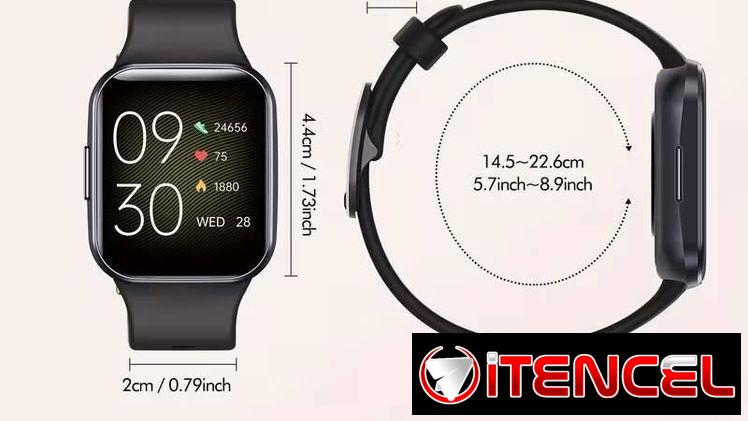 Smartwatch Deportivo con Monitor de Actividad (1.69” HD)