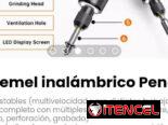 Dremel inalámbrico Pencil. Kit completo con múltiples puntas (pulido, corte, lijado, perforación, grabado)