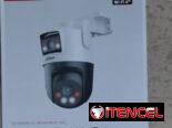 Cámara IP PT Wifi Dual de 6 MP/ Dos lentes de 3 MP cada uno (fijo y PT), Iluminador Dual Inteligente, IR 50m, Microfono