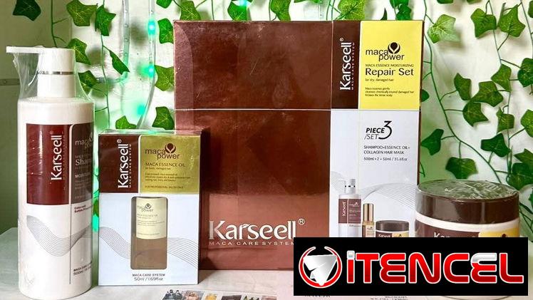 Combo Karsell :Champú de Aceite+Tratamiento +Aceite de Argán🤑