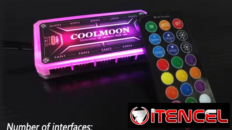 CONTROLADORA RGB COOLMOON 6 PINES (NUEVAS EN CAJA)
