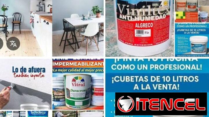 Venta de pintura para casas, piscina