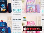 Mochilas y merenderos térmicos para todas las edades serv de mensajeria costo adicional