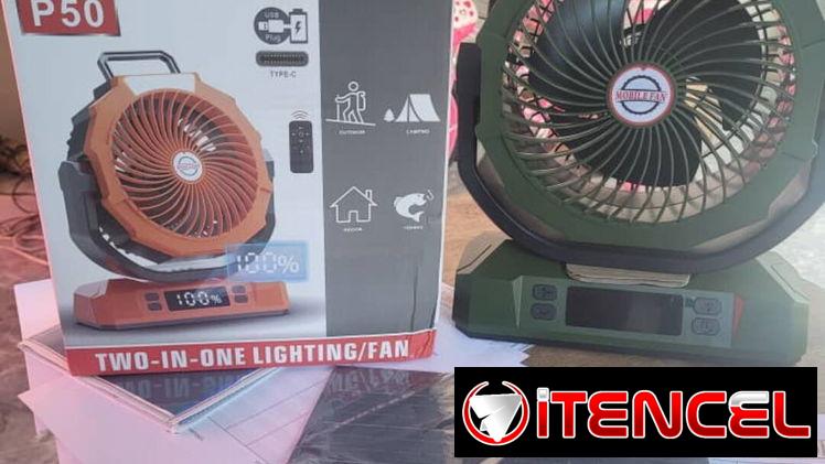 Ventilador recargable de 40000ah