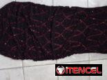 Vestido de noche talla M marca Bandolli new con etiqueta. Rojo vino con brillo al frente. Para cualquier edad