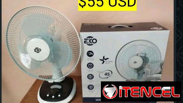Ventilador recargable