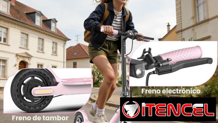 🛴 WERHY Scooter Eléctrico Plegable H0 | Transporte | Nuevo | Garantía 5 | videojuegoshabana.com