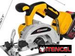 Sierra circular inalámbrica 2 batería – 21v para madera, mármol , mampostería. Incluye Discos .   130 Usd