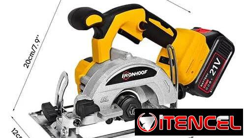 Sierra circular inalámbrica 2 batería – 21v para madera, mármol , mampostería. Incluye Discos .   130 Usd