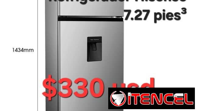 Refrigerador Hisense 7.27 👣 (factura mensajería garantía)55159948