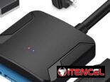 Adaptador 3.0 para disco duro de (3.5 y 2.5) SATA a USB + Transformador (necesario para tamaño 3.5 ) .Nuevo