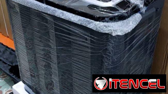 Lavadora Semiautomática doble tina 7kg marca MILEXUS negro Precio $200 USD Transporte incluido  Garantía y Factura