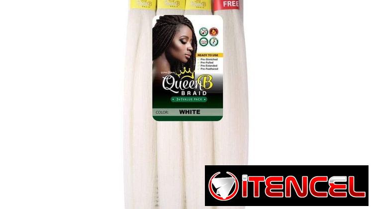 Paquete de 4 moños de pelo QueenB varios colores