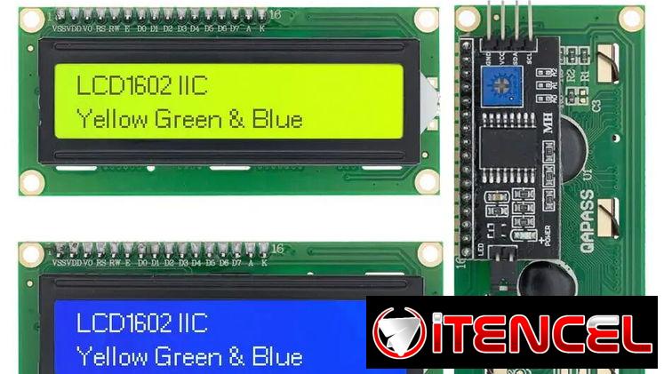 Módulo de pantalla LCD1602 I2C