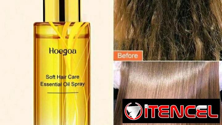 Aceite esencial para el cuidado del cabello con caléndula
