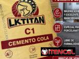 Cemento Porcelanico Gris Cola LKTITAN 25kg