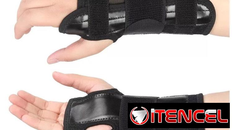 MUÑEQUERA ORTOPÉDICA AJUSTABLE, PARA SU USO EN MANO IZQUIERDA O DERECHA