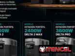 Estaciones de energía ecoflow delta 2, delta pro, Gnercell y Marsriva