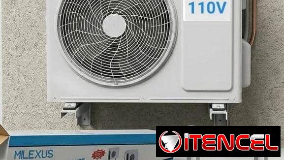 Split 1 Tonelada 110 v con soporte