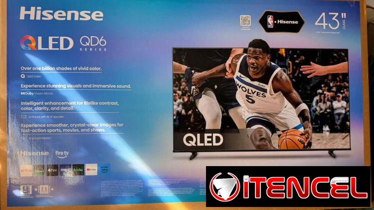 Smart TV Hisense de 43   320USD  1 mes de garantía   Transporte incluido en lugares céntricos