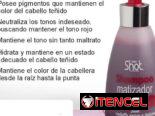 Shampo Matizador platino negro rojo cobrizo