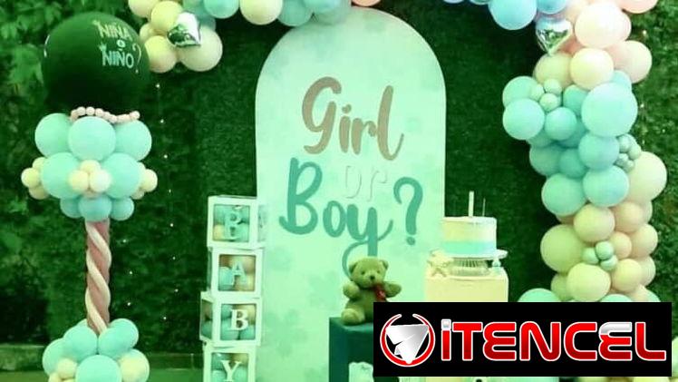Decoración de Revelación de Sexo‼️‼️