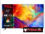 Smart TV 55 pulgadas TCL 4k UHD SO Android TV $510 USD Transporte Adicional Garantía 3 meses