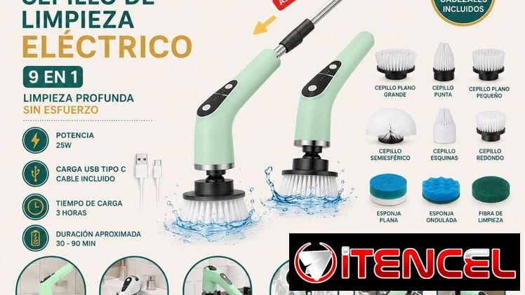 Cepillo/ Sistema de Limpieza de baño