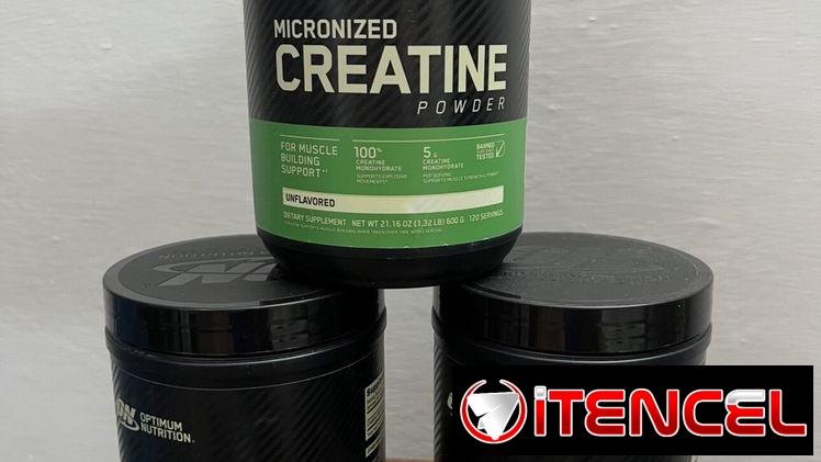 Creatina de 120 servicios y Whey Protein