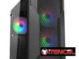Chasis de cristal templado con fanes RGB