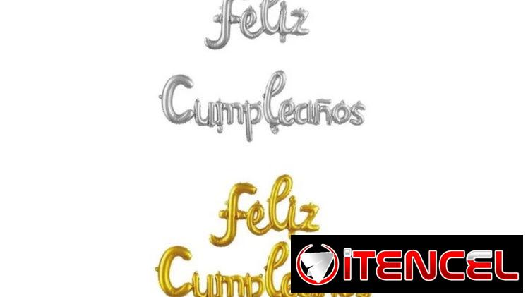 Globo feliz cumpleaños