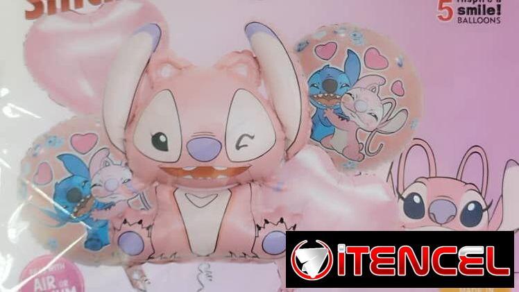 Set de Globos de 5 Piezas Temáticos animados