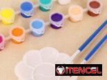 Set de pinturas acrílicas ideal para manualidades pequeñas